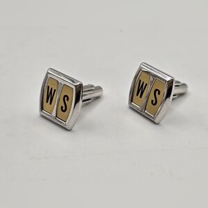 VIntage Initial Cufflinks